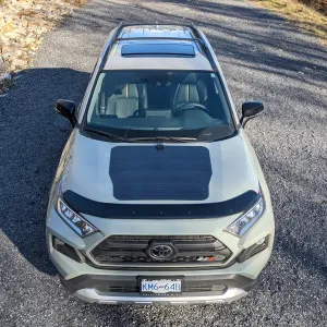 Cascadia 4x4 2019  Rav4 VSS System - 90 Watt Hood Solar Panel