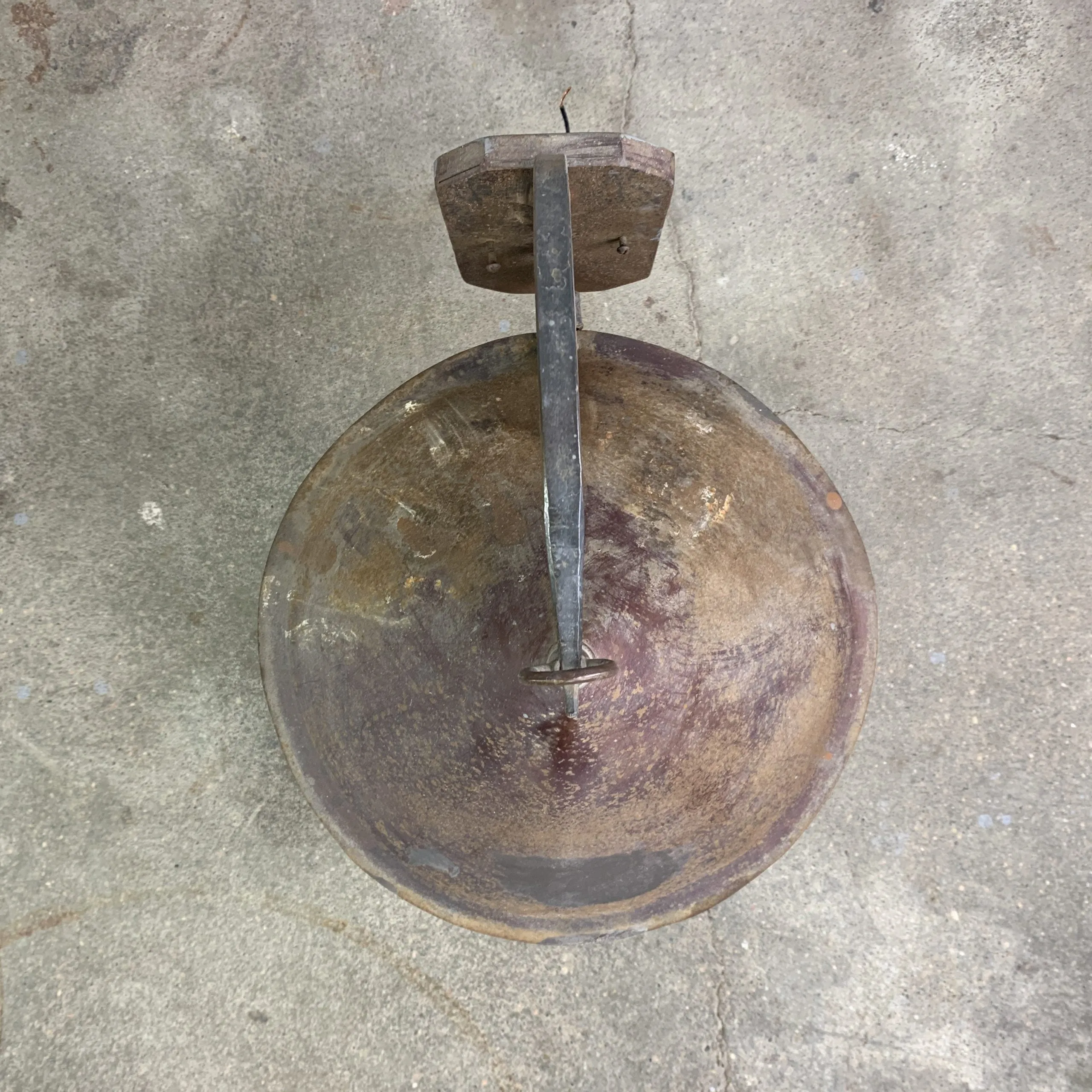 Exterior Wall Lights, Iron and Mica Glass, Rustic