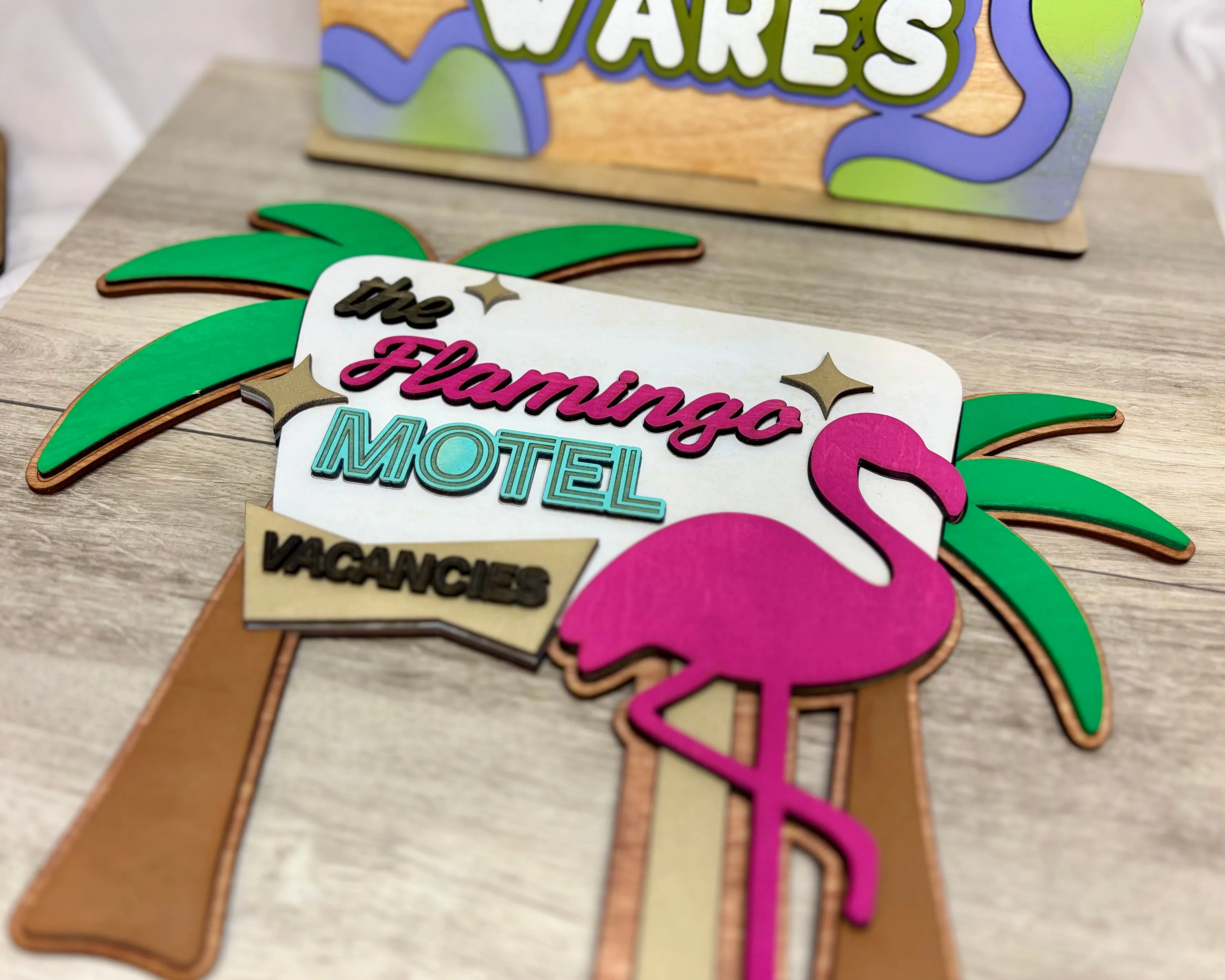 “Flamingo Motel” - Wall Decor
