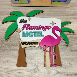 “Flamingo Motel” - Wall Decor