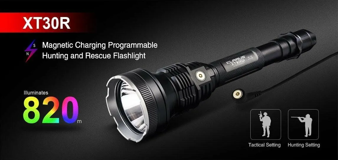 Klarus XT30R - 1800 Lumens