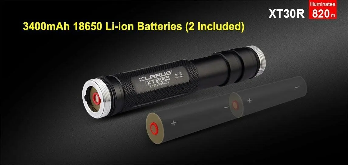 Klarus XT30R - 1800 Lumens