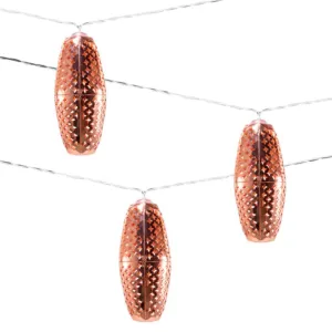 Marrakesh Copper Star Solar String Lights