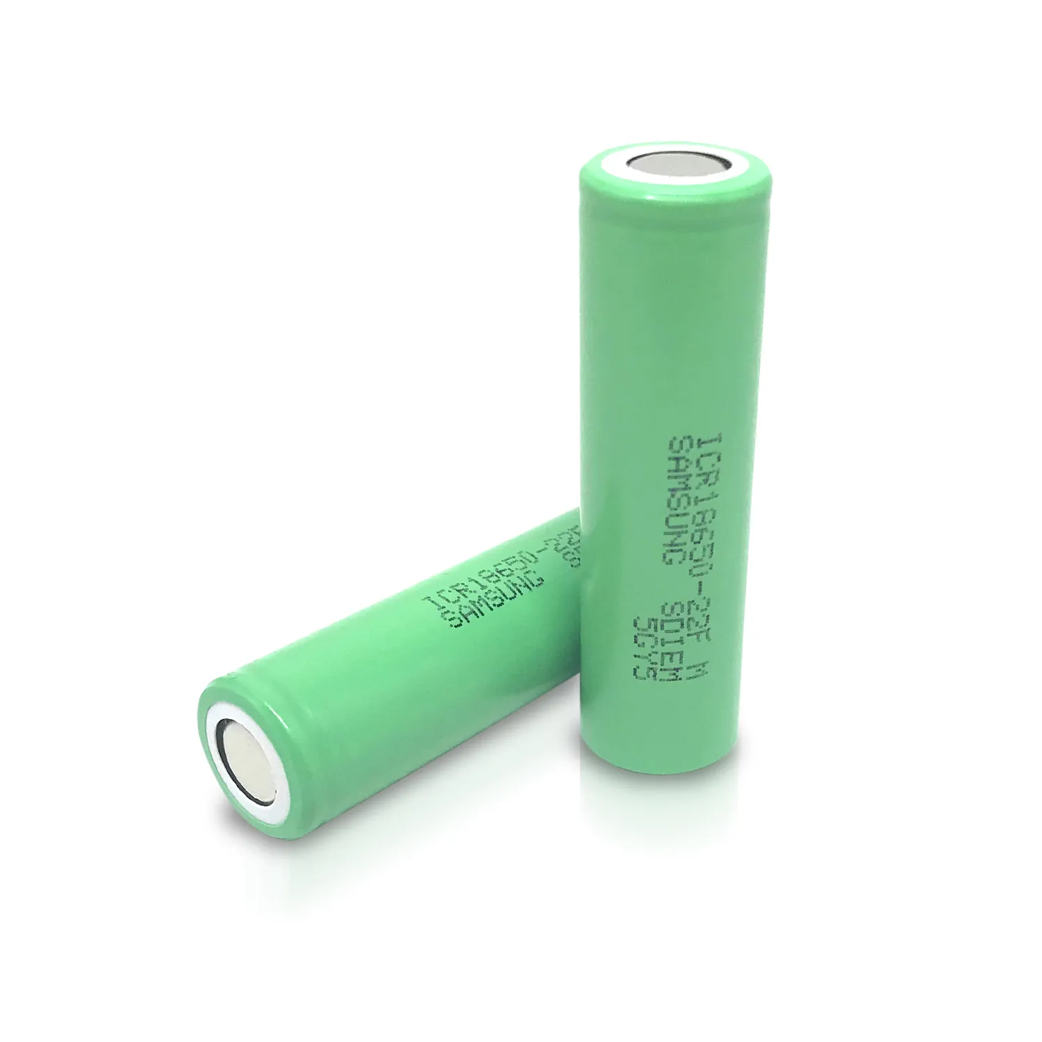 SAMSUNG 18650 3.7v 2200MAH LI-ION ICR18650-22F M (2 PACK)
